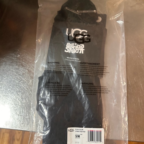 UGG x Colina Strada thigh high socks S/M - Picture 3 of 3